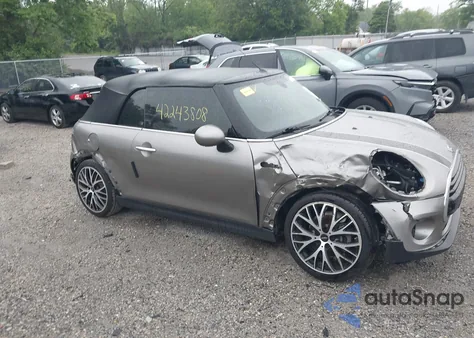2017 Mini Convertible Cooper из США, поврежденный, VIN WMWWG5C53H3C20253